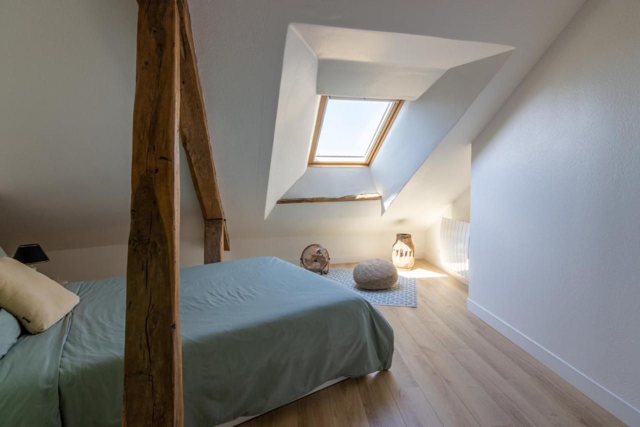 Duplex Refait A Neuf Place Bilange, Proche Château Saumur Exterior foto