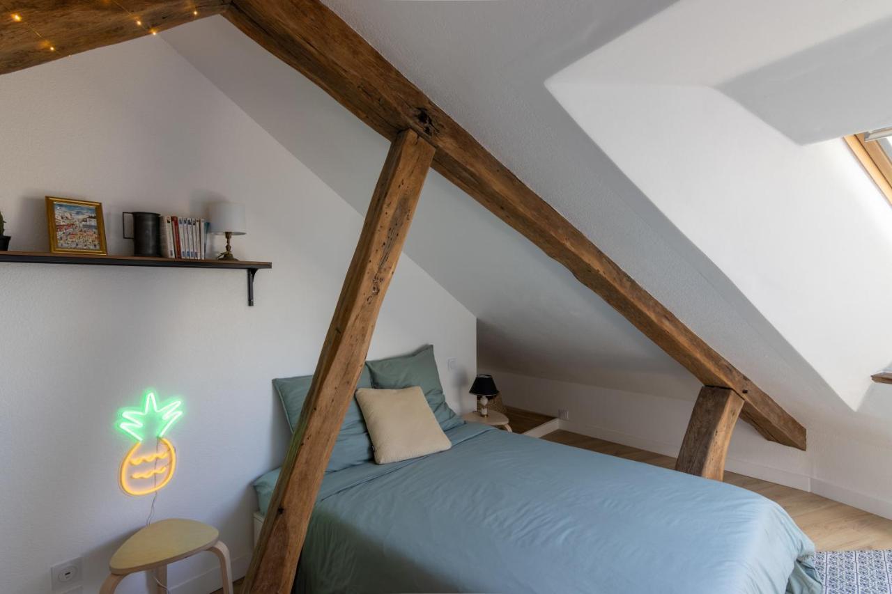 Duplex Refait A Neuf Place Bilange, Proche Château Saumur Exterior foto